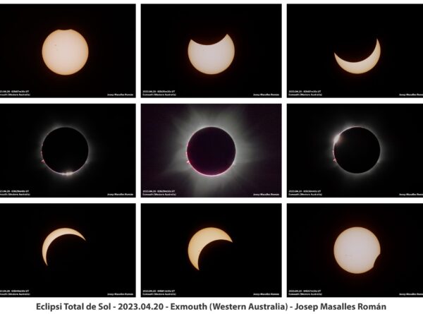Our experience observing solar eclipses