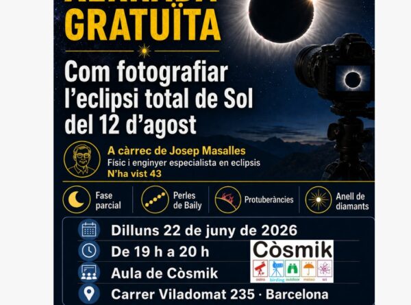 Com fotografiar l'eclipsi total de Sol del 12 d'agost