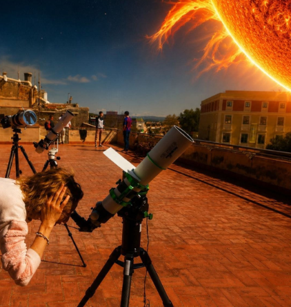 LABORATORIS CREATIUS, ens preparem per l’eclipsi: